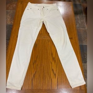 Winter white GAP 1969 corduroy jean leggings
